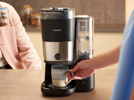 Cafetiera Philips HD7900/50 All-in-1 Brew, rasnita integrata - GRAD A [2]