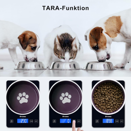 Cantar electronic de bucatarie, 15kg, sticla, LDC, gr, ml - GRAD A [1]