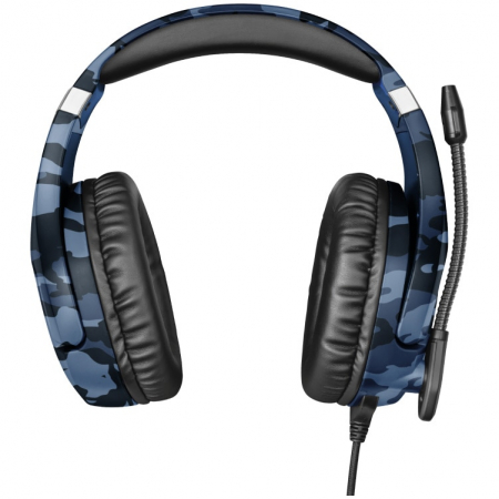 Casti Gaming Trust GXT 488 FORZE-B, Blue, licenta oficiala pentru PlayStation 4, compatibile PlayStation 5, albastru camo [2]