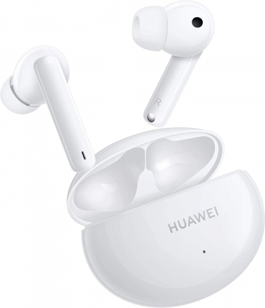 Casti wireless Huawei FreeBuds 4i, Active Noise Cancelling, Ceramic White [0]
