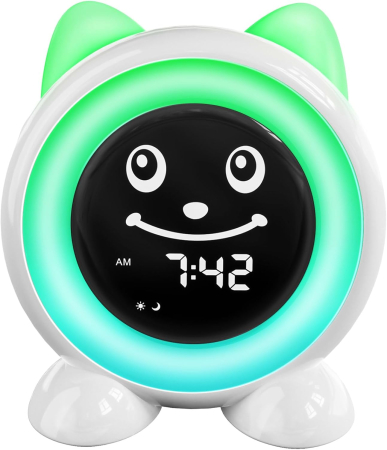 Smart Home - Ceas desteptator pentru copii, lumini LED - GRAD A