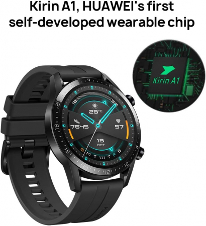 Ceas smart Huawei GT 2 46mm, Negru [7]