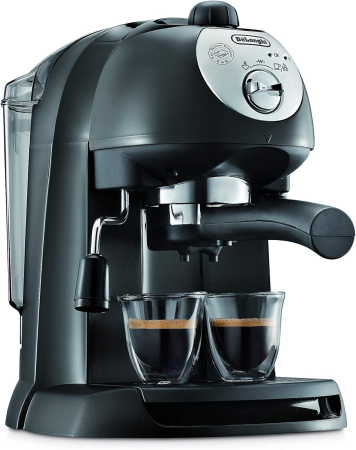 Expresoare, Cafetiere si Accesorii - Espressor manual De'Longhi EC 201CD.B,  15 bar, 1100 W - GRAD A