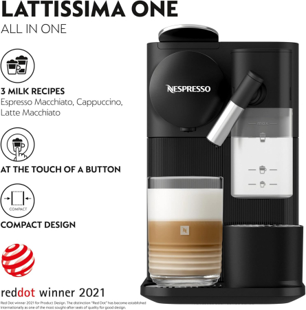 Espressor Nespresso by DeLonghi Lattissima One Evolution EN510.B - GRAD B [2]