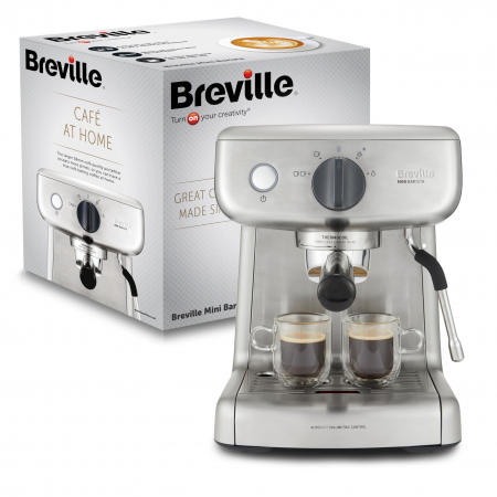 Expressor Breville Barista Mini VCF125x, 15 bar, inox [0]