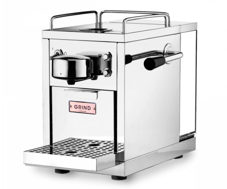Expresoare, Cafetiere si Accesorii - Expressor compatibil capsule Nespresso®, 19 Bar, 1450W, Grind One, spumator pentru lapte, otel inoxidabil