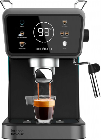 Expresoare, Cafetiere si Accesorii - Espressor manual Cecotec Power Espresso Touch ColdBrew, 20 bar - GRAD B