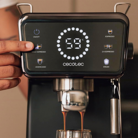 Espressor manual Cecotec Power Espresso Touch ColdBrew, 20 bar - GRAD B [1]