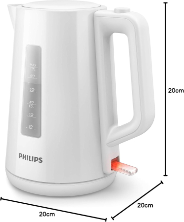Fierbător electric  Philips  1,7 L, HD9318/00, alb - GRAD A [4]