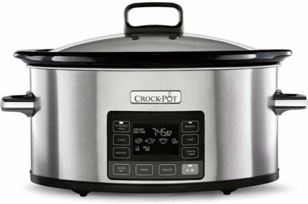Aparate pentru gatit - Oala de gatit lent, 5.6L Crock-Pot, digital, CSC066X - GRAD A
