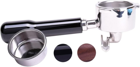 Expresoare, Cafetiere si Accesorii - Portafiltru 51 mm evacuare dubla, capacitate 2 cesti, negru - GRAD A