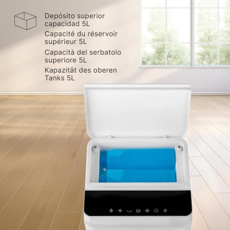 Racitor Evaporativ Ufesa Narvik 65W Rezervor 5L 3 Viteze,  Timer 12h, fara telecomanda - GRAD A [3]