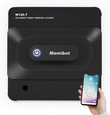 Aparate de curatat geamuri - Robot geamuri Mamibot W120-T , negru