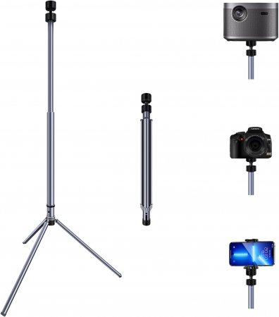 Accesorii telefoane si tablete - Tripod pliabil, ajustabil 66,8 pana la 92 cm, aluminiu, Sjkerell - Amazon