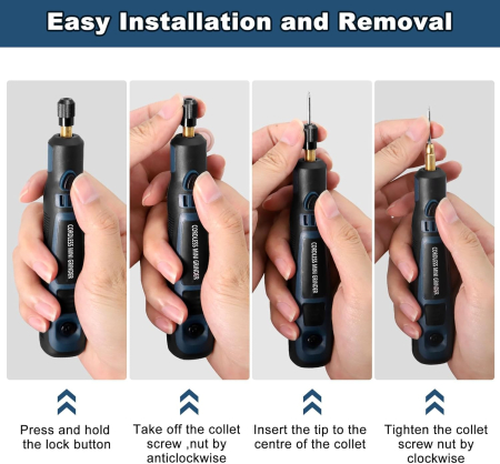 Unealta Rotativa Multi functionala, USB, 3.7 V - GRAD A [5]