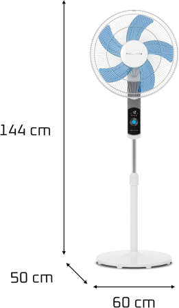 Ventilator cu Picior Rowenta Turbo Silence 35 dB 12 Viteze VU5650 - GRAD A [4]