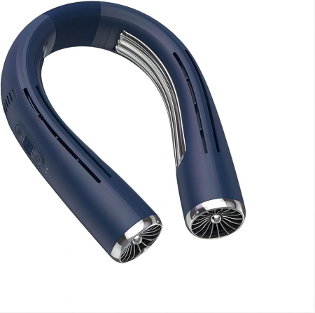 Ventilatoare - Ventilator de Gat AloveH, Baterie de 6000 mAh, 3 Viteze, Racire rapida - GRAD A