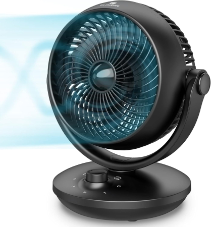 Ventilatoare - Ventilator de Masa, 28dB, Oscilatie 70°, 3 Nivele de Viteza  - GRAD A