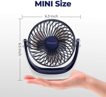 Ventilator de Masa, USB,  3 Nivele de Viteza  - GRAD A [4]