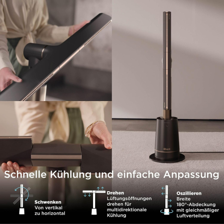 Ventilator fara pale Shark TurboBlade  – Antracit TF200SEU - GRAD A [2]