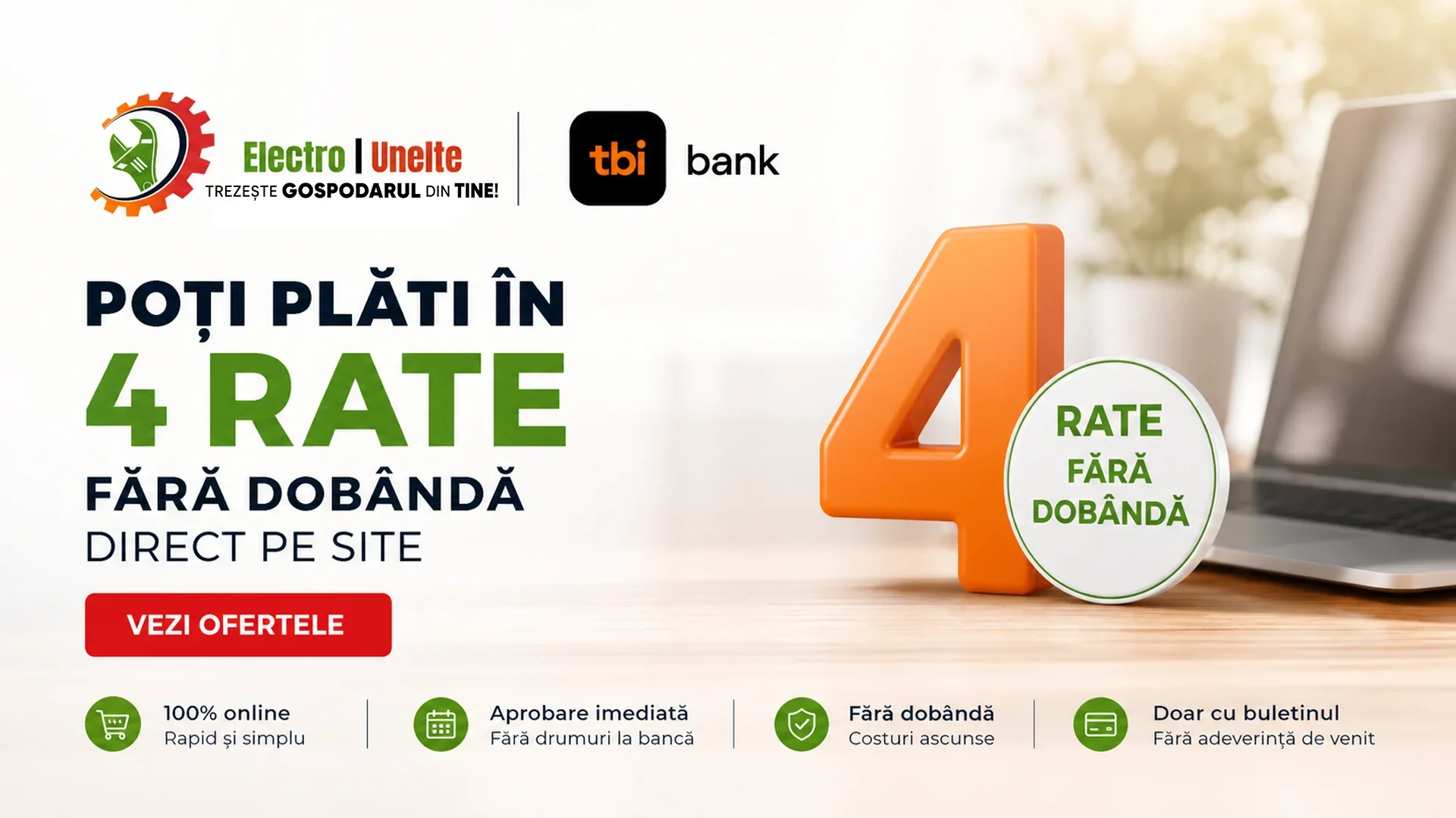 Rate fara dobanda pe electrounelte.ro