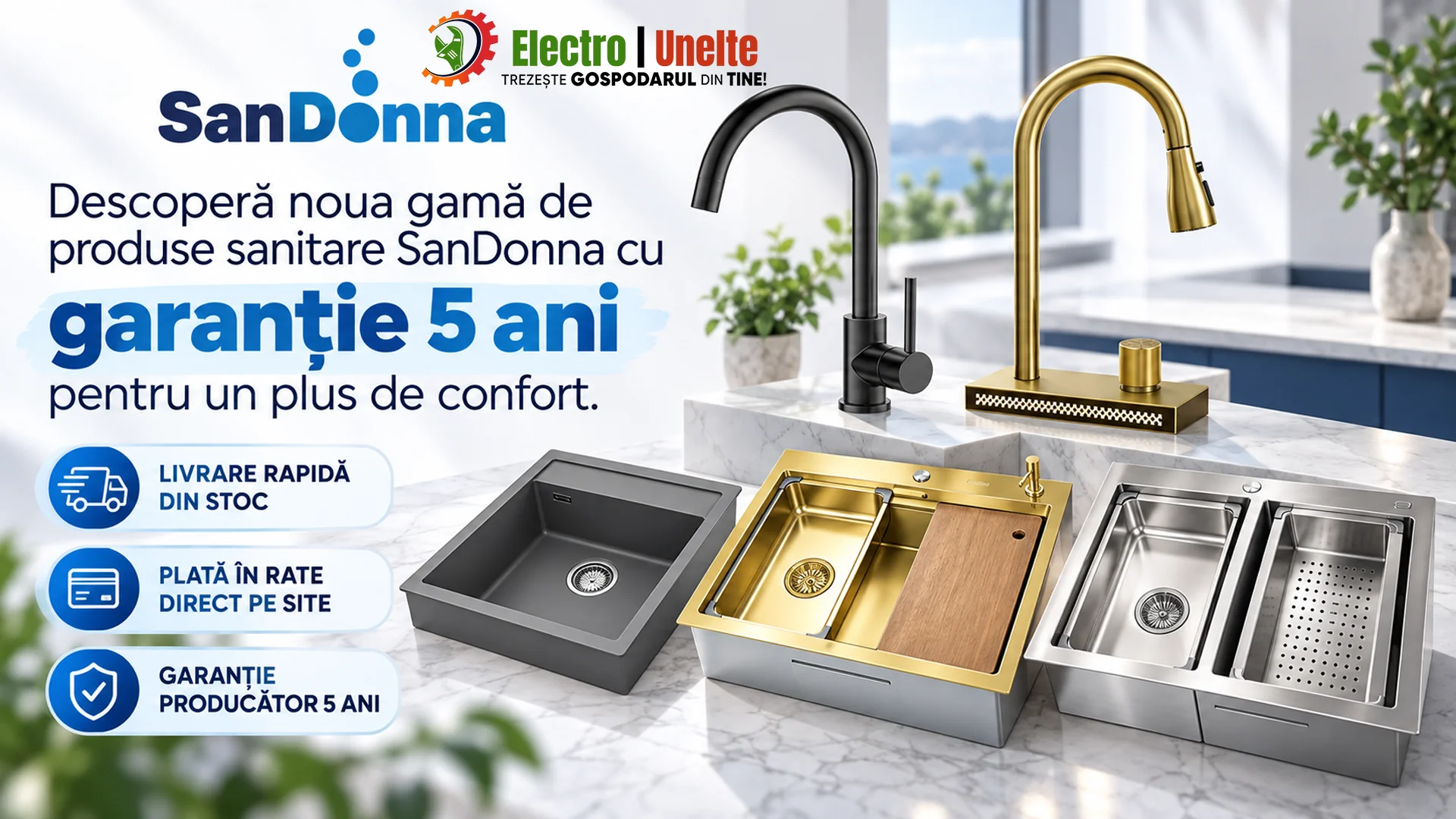 Colecția SanDonna – 5 ani garanție!
