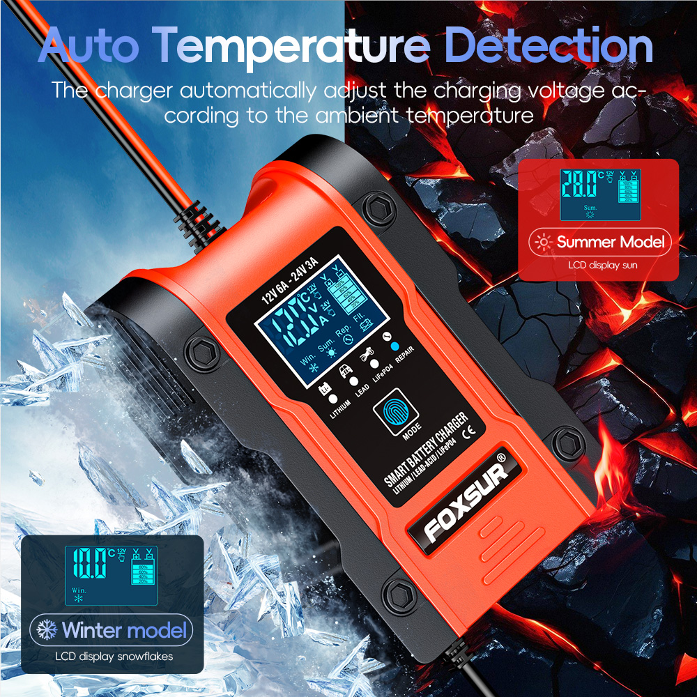 Senzor Temperatura Foxsur Iarna Vara