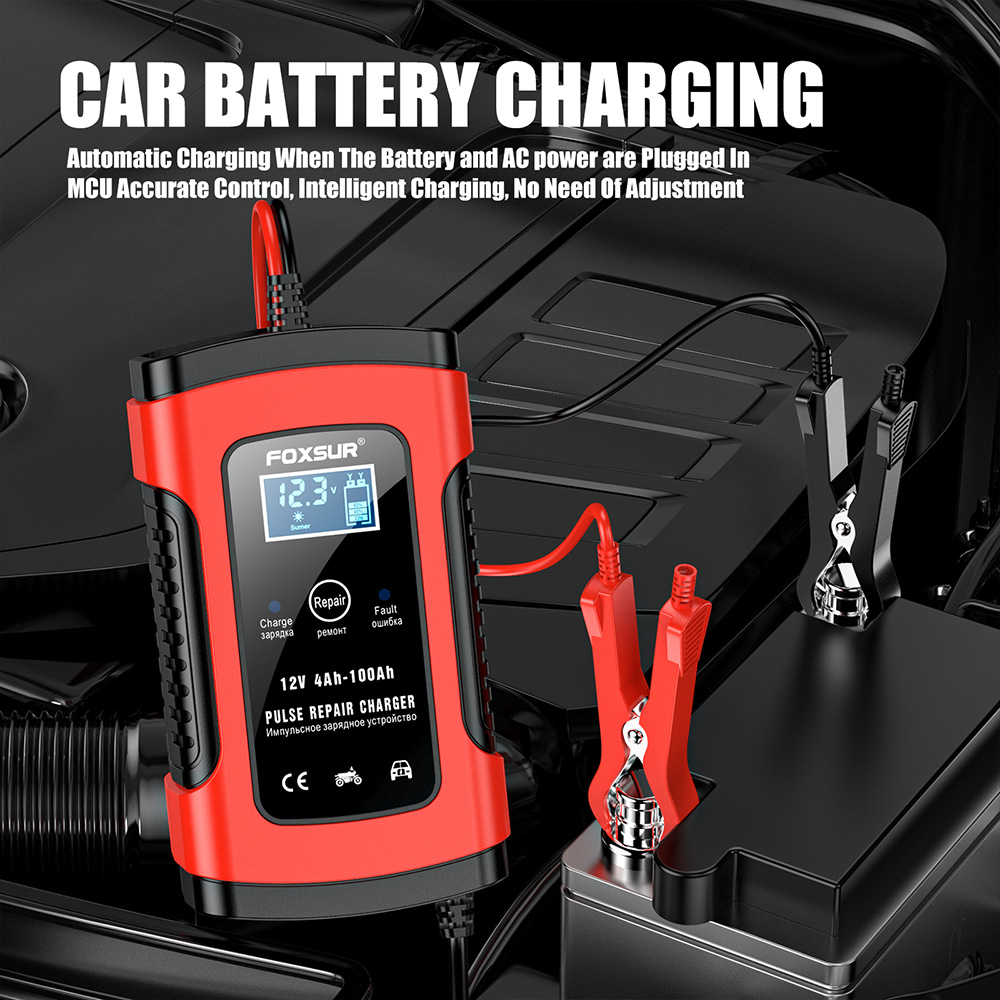Incarcare automata baterie auto FOXSUR