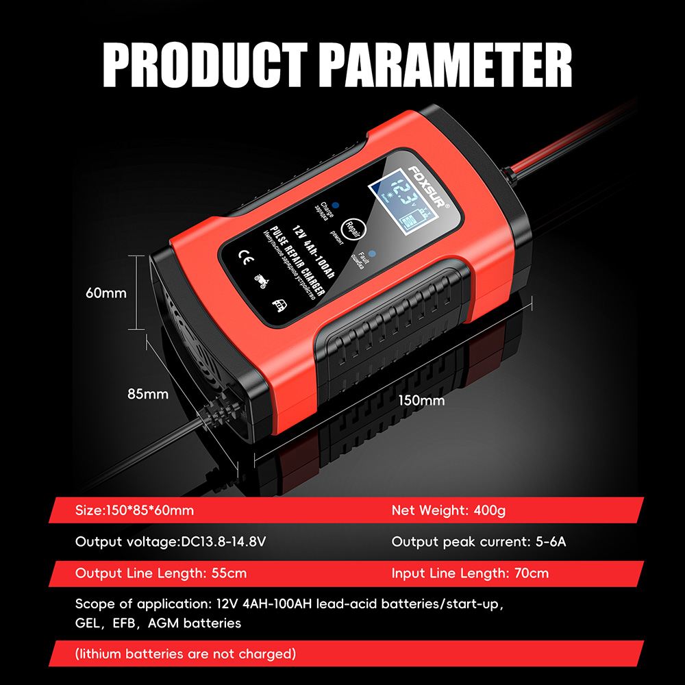 Parametri produs redresor FOXSUR