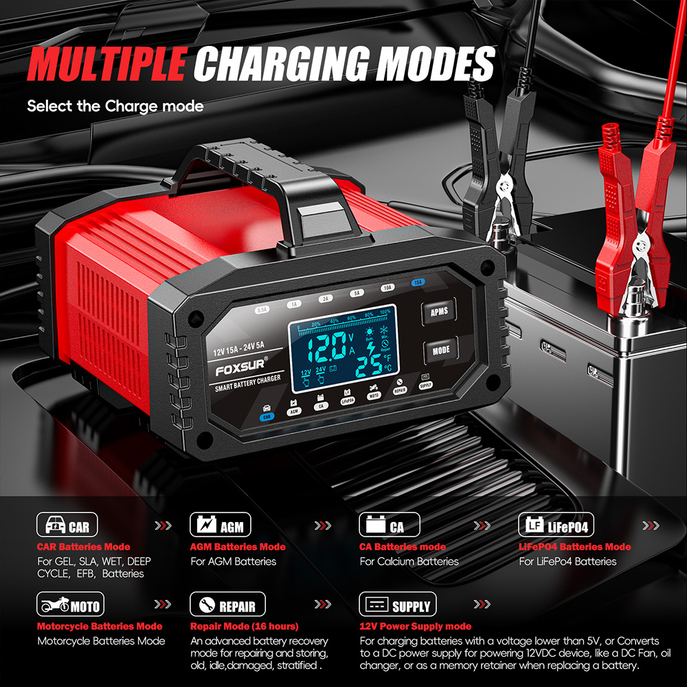 Selectie curent incarcare FOXSUR