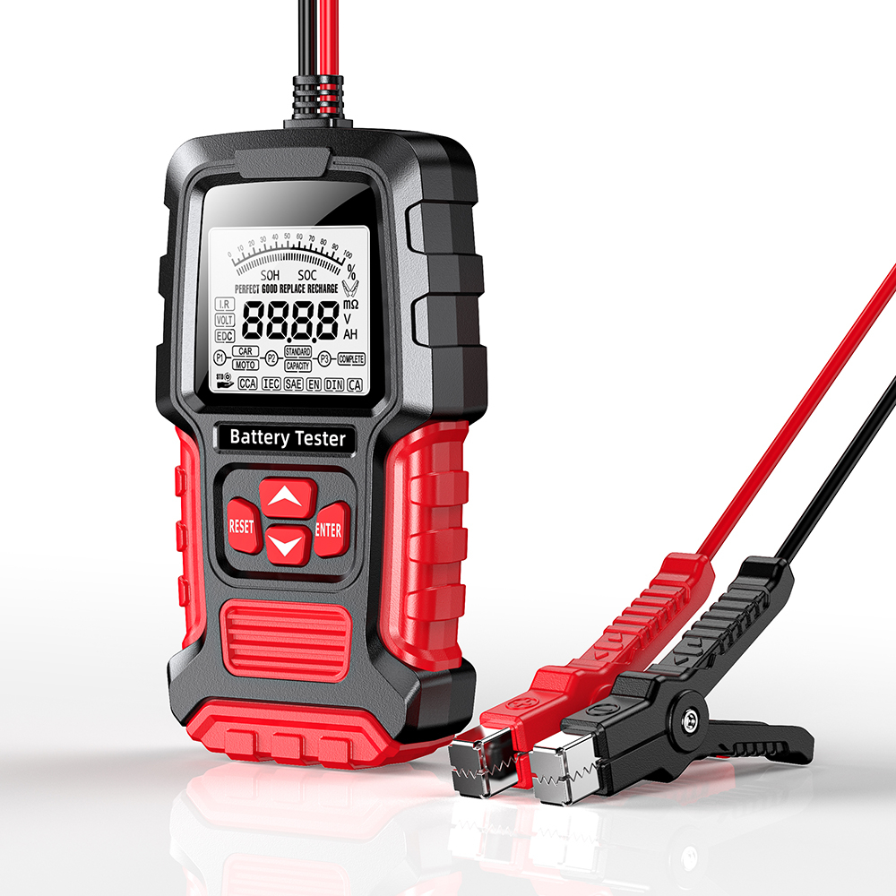 Tester și Analizor Digital Baterie Auto 12V-24V pentru Camioane, Motociclete și SUV-uri [4]