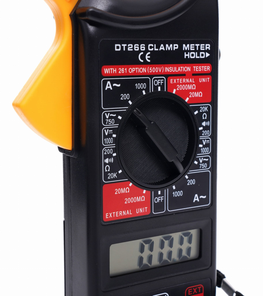 Multimetru Digital Universal cu Afișaj LCD, Funcție Memorare Date și Semnal Acustic, Portabil [3]