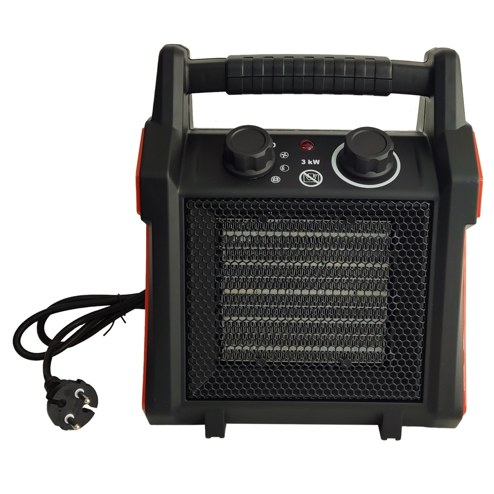 Aerotermă electrică 3000 W, 3 trepte de putere, termostat, protecție la supraîncălzire, BGP3000 [2]