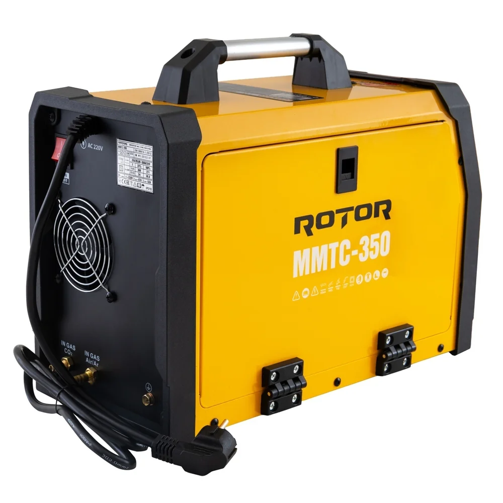 Aparat de sudură 4 în 1 MIG/MMA/TIG/CUT, 15–350A, 220–240V, dublu display, MMTC-350 [4]
