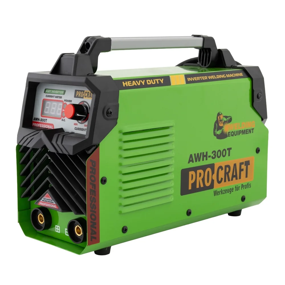 Aparat de sudură MMA 300A, 4500W, display digital, electrozi 1,6–5 mm, 230V, AWH-300T [3]