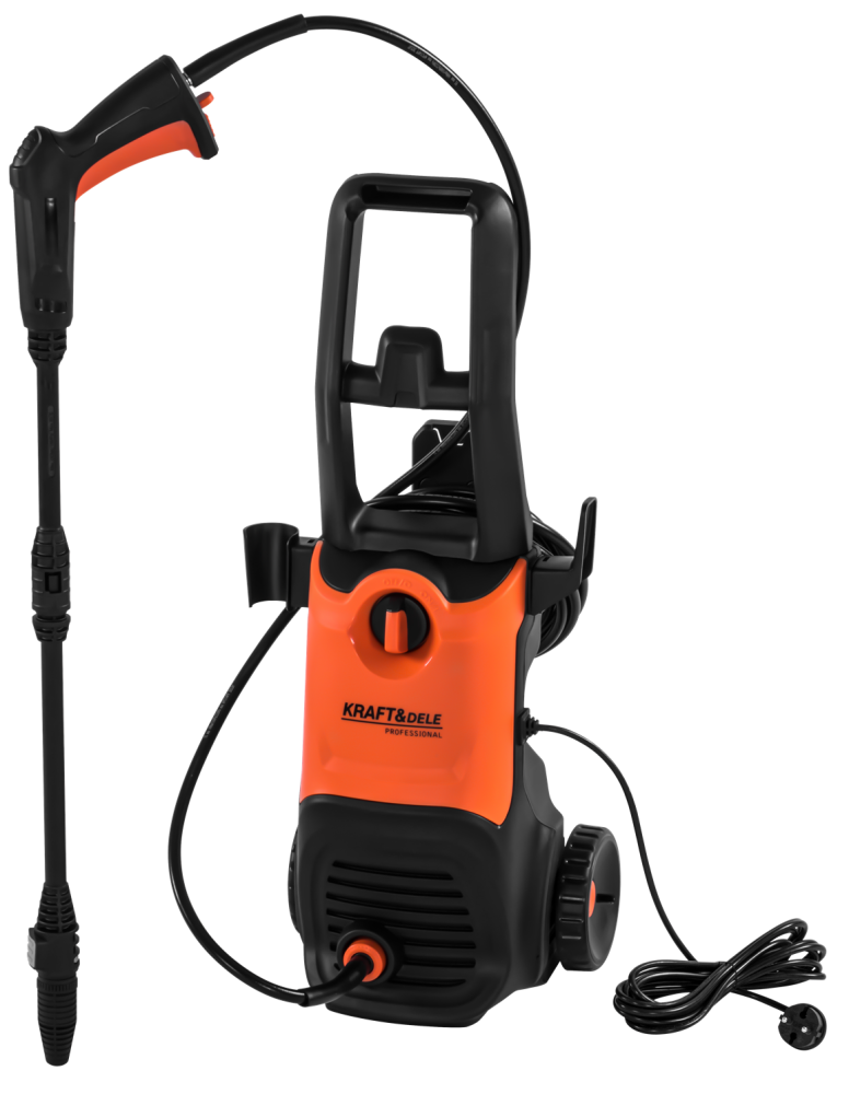 Aparat Profesional de Spălat cu Presiune 2900W, 220 Bar, Debit 8L/min cu Spumant și Accesorii Incluse [3]