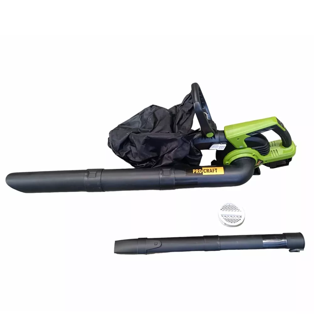 SET: Aspirator/Suflantă pe acumulator, 13,2 m³/min, 16300 rpm, 4 trepte + Turbo, VB20 [Include: Acumulator și încărcător] [5]