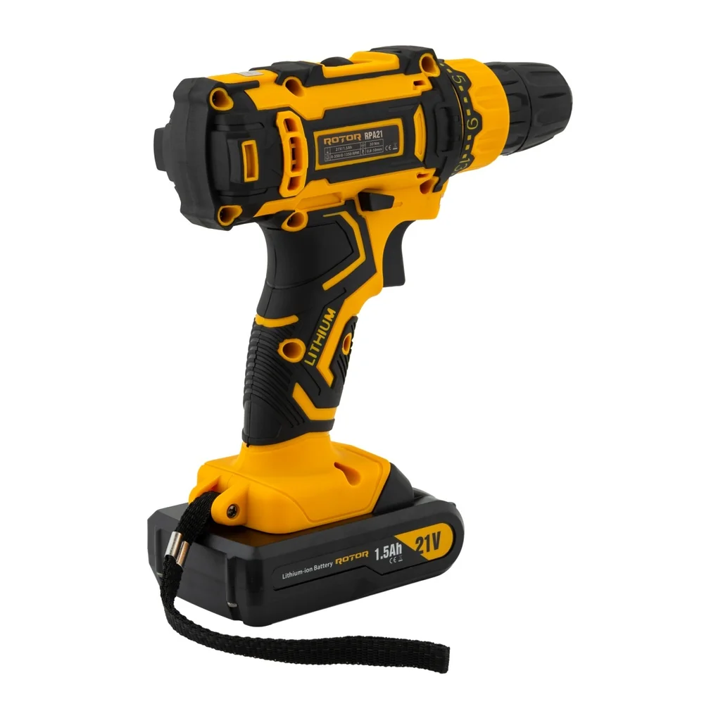 Autofiletantă cu 2 acumulatori, 21V, 1.5 Ah, 30 Nm, 2 viteze, mandrină 10 mm, RPA21 [6]