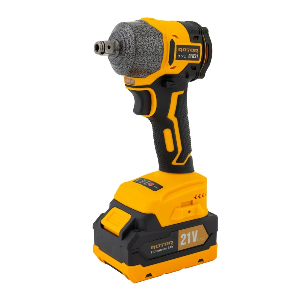 Autofiletantă cu impact pe acumulator 21V 3Ah, Brushless, 320 Nm, 2 acumulatori, RIW21 [3]
