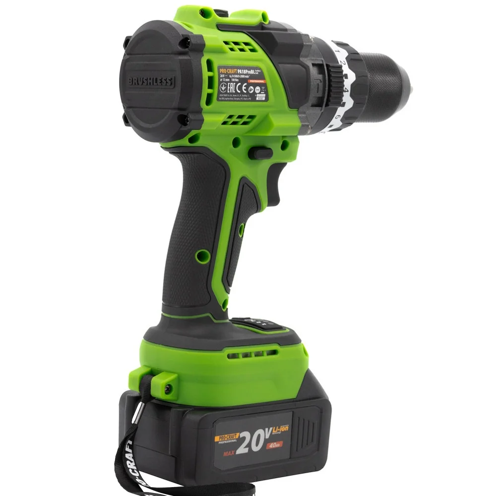 Autofiletantă cu percuție pe acumulator 20V 4Ah, Brushless, 180 Nm, mandrină 13 mm, PA18ProBL [2]