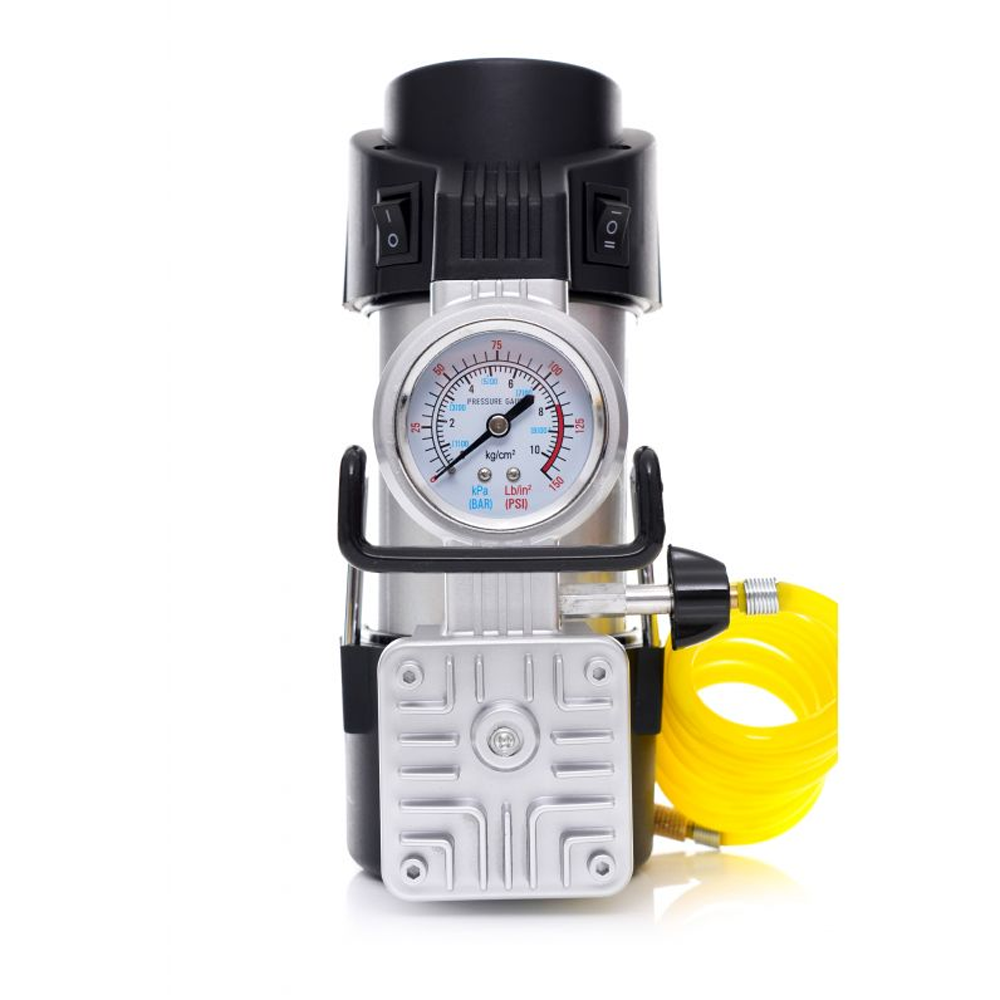 Compresor auto 12V, 190 W, 150 PSI, debit 40 l/min, lanternă LED, KD1468 [2]