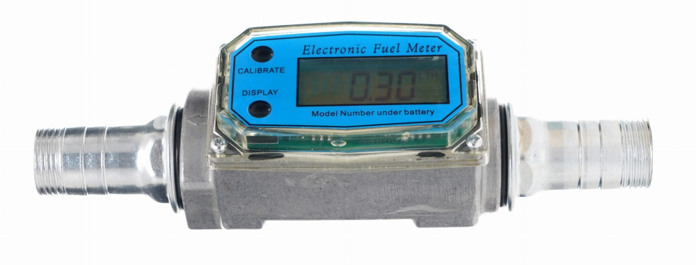 Debitmetru Digital pentru Combustibil și Ulei, Afișaj LCD, Precizie 0.5%, Debit 20-75 l/min, Presiune 20 Bar [4]