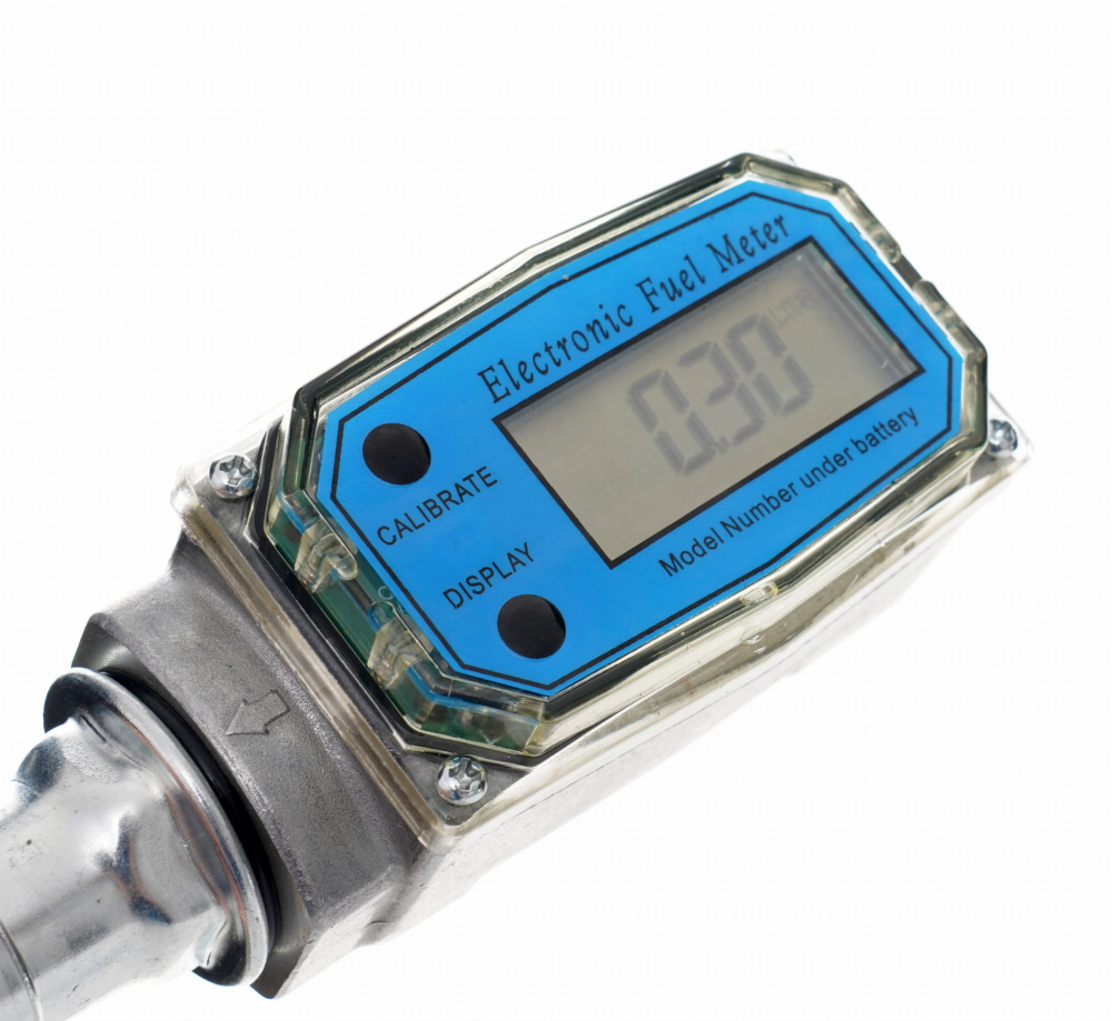 Debitmetru Digital pentru Combustibil și Ulei, Afișaj LCD, Precizie 0.5%, Debit 20-75 l/min, Presiune 20 Bar [7]