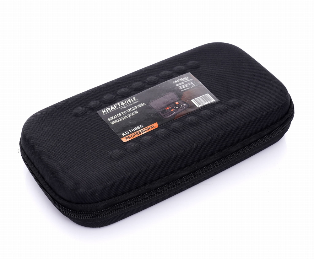 Foarfecă Profesională pentru Altoire Copaci și Arbuști, 3 Lame Interschimbabile (V, U, Ω), Mecanism de Blocare și Geantă de Transport [8]