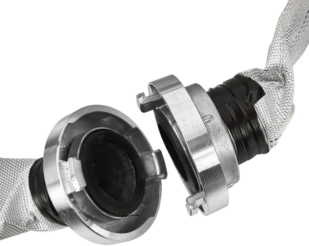 Furtun de incendiu 2 inch (50.8 mm), Lungime 20m, cu Cuplaje Rapide Aluminiu, Presiune 12 Bar [2]