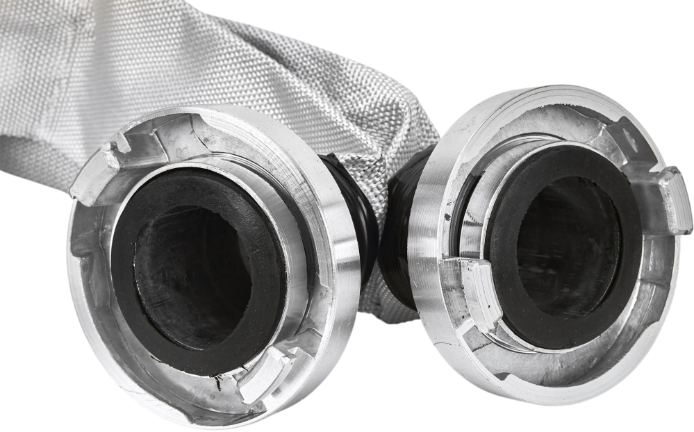 Furtun de incendiu 2 inch (50.8 mm), Lungime 20m, cu Cuplaje Rapide Aluminiu, Presiune 12 Bar [6]