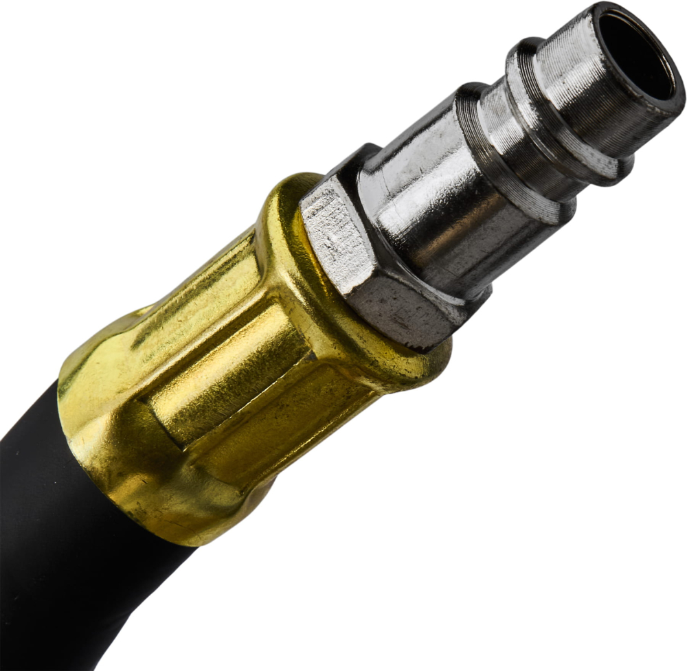 Furtun Pneumatic din Cauciuc 20m, 10x17mm, Presiune 20 Bar, Sertizat cu Cuple Rapide, Rezistent la Ulei [8]