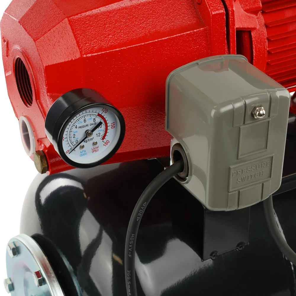 Hidrofor cu ejector 1100W, rezervor 24 L, debit 80 l/min, aspirație 25 m, AutoDP255 [5]
