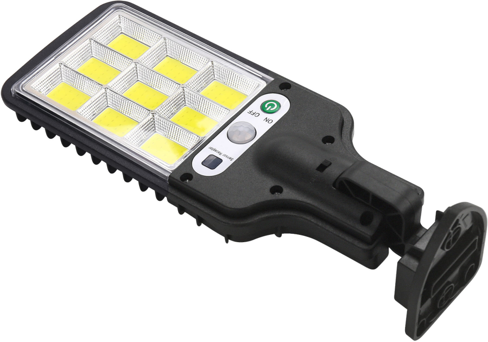 Lampă Solară LED de Exterior 290W cu Telecomandă, 5000 lm, Senzor de Mișcare și Amurg, Protecție IP65 [8]