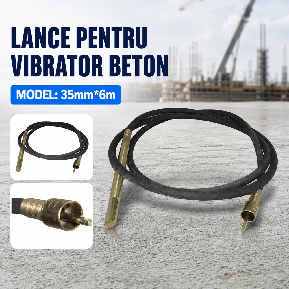 Lance pentru vibrator beton 35 mm x 6 m [4]